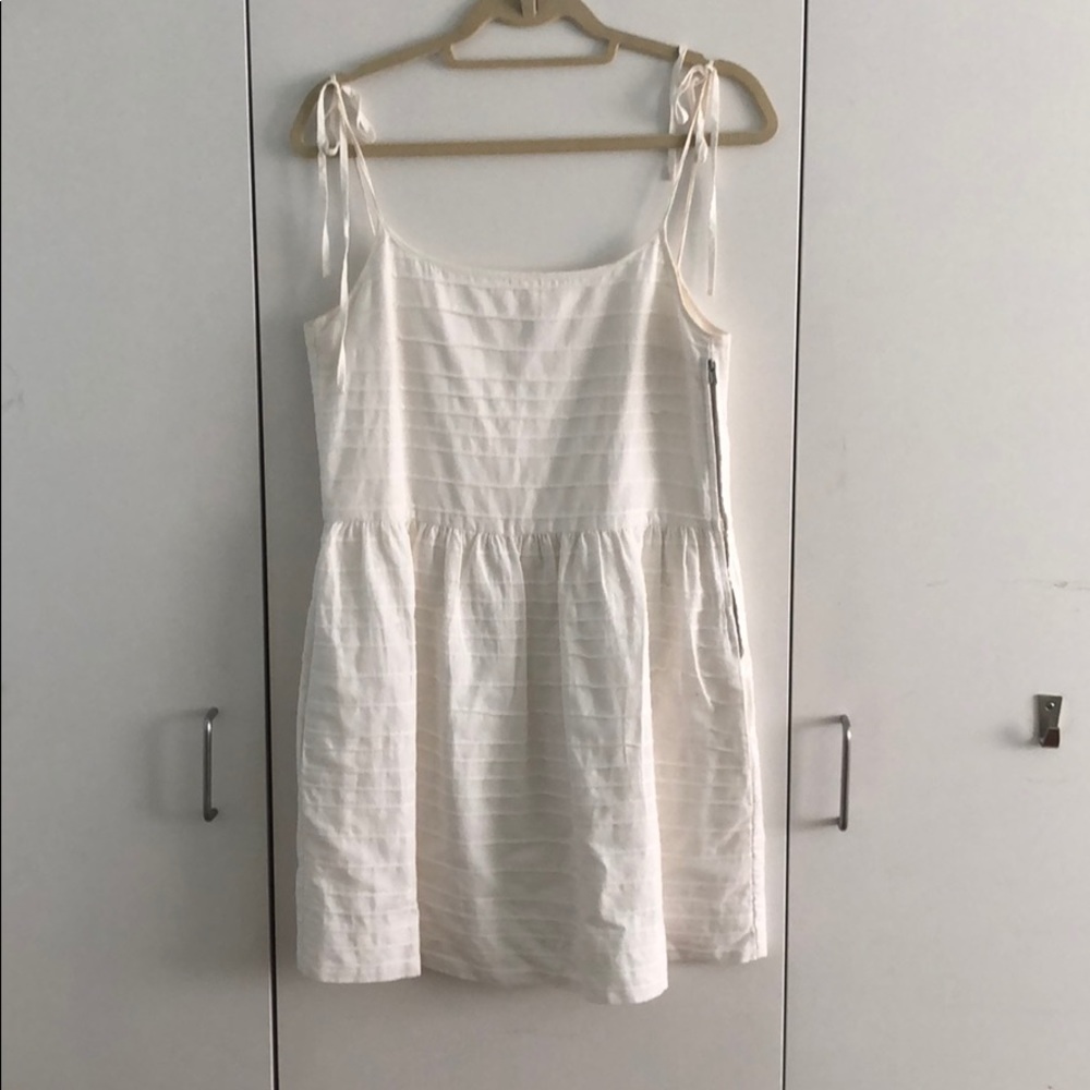 White striped Gap dress